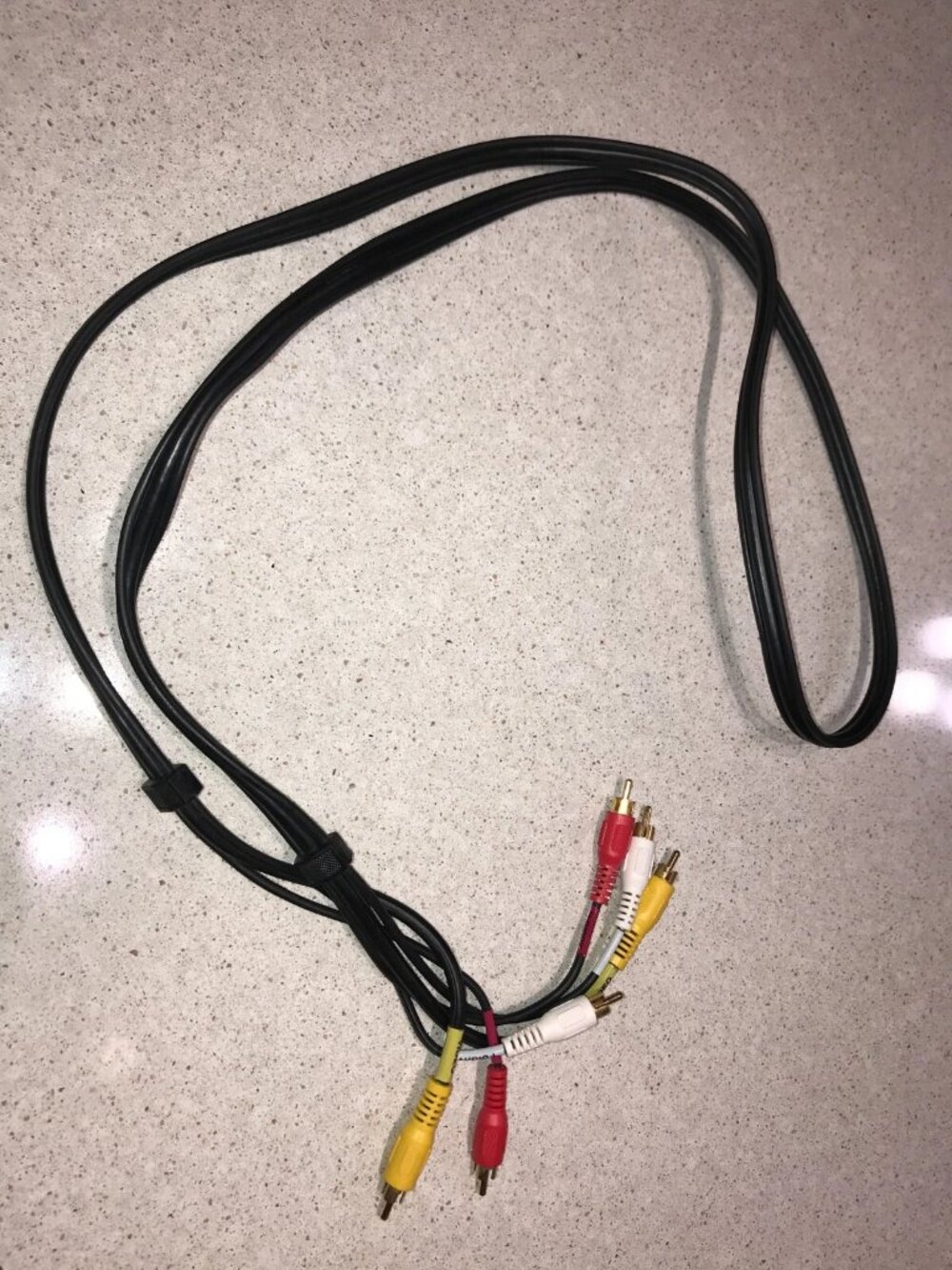 3RCA to 3RCA Male-to-Male Composite Audio Video AV Extension Cord Cable, 14 FT